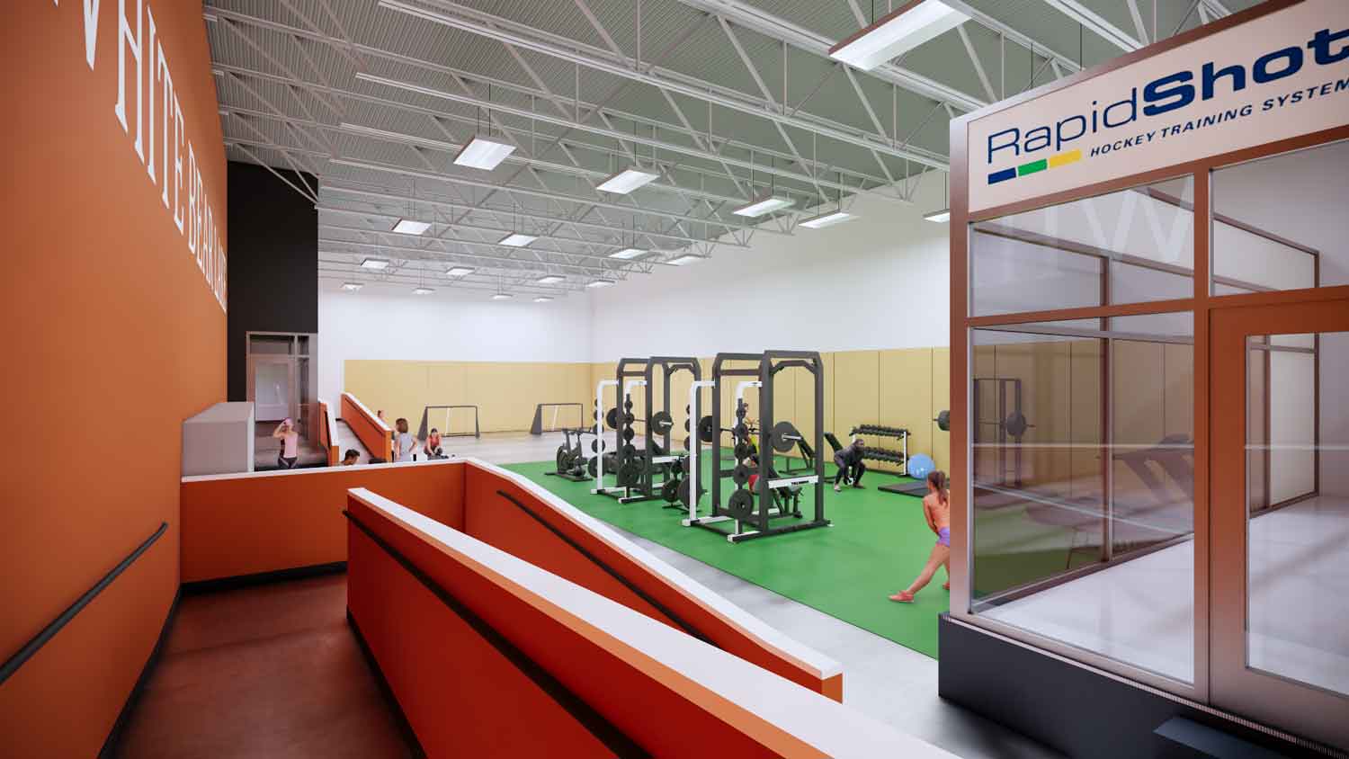 Hockey training facility architect design